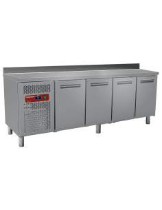 Table frigorifique, ventilée, 4 portes GN 1/1 (550 Lit.)