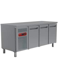 Table frigorifique, ventilée, 3 portes GN 1/1(405 Lit.)
