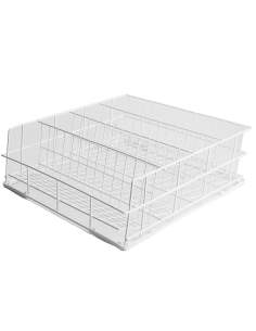 Panier verres Ø 110 mm, 500x500 mm Rilsan