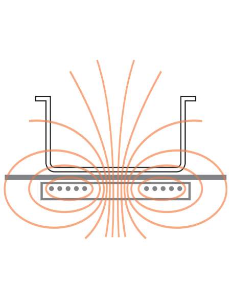 Cuisinière électrique, 4 foyers à induction -TOP-