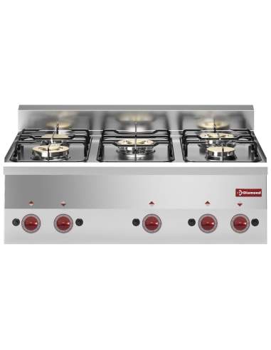 Cuisinière 5 feux gaz -Top-