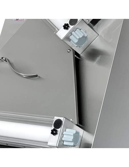 Laminoir diam. 400 mm, 2 rouleaux, en inox