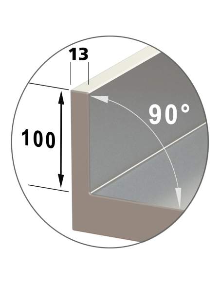 Table frigorifique, ventilée, 3 portes (395 Lit.)