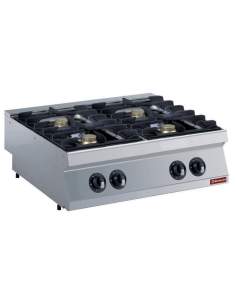 Cuisinière gaz 4 feux, 4x 5,5 kW -TOP-